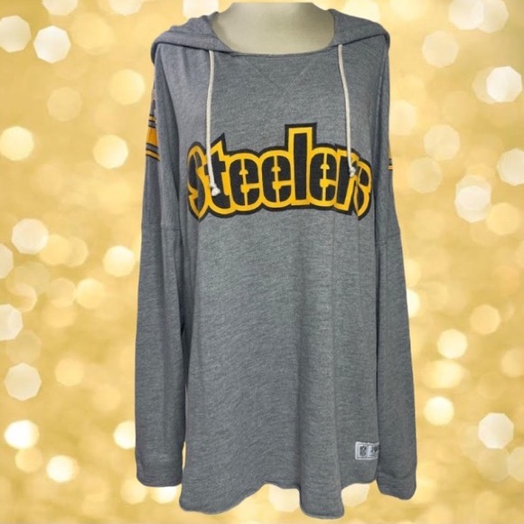 Victoria’s Secret PINK Steelers NFL Hoodie SUPER RARE Exclusive Collection Piece - Picture 15 of 16